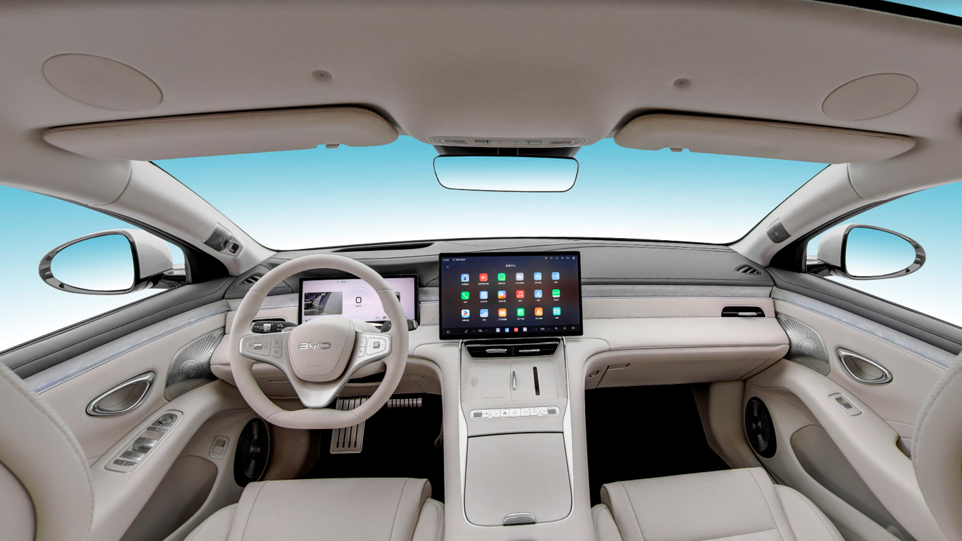 Електромобілі BYD Seal 08 EV з Китаю 360